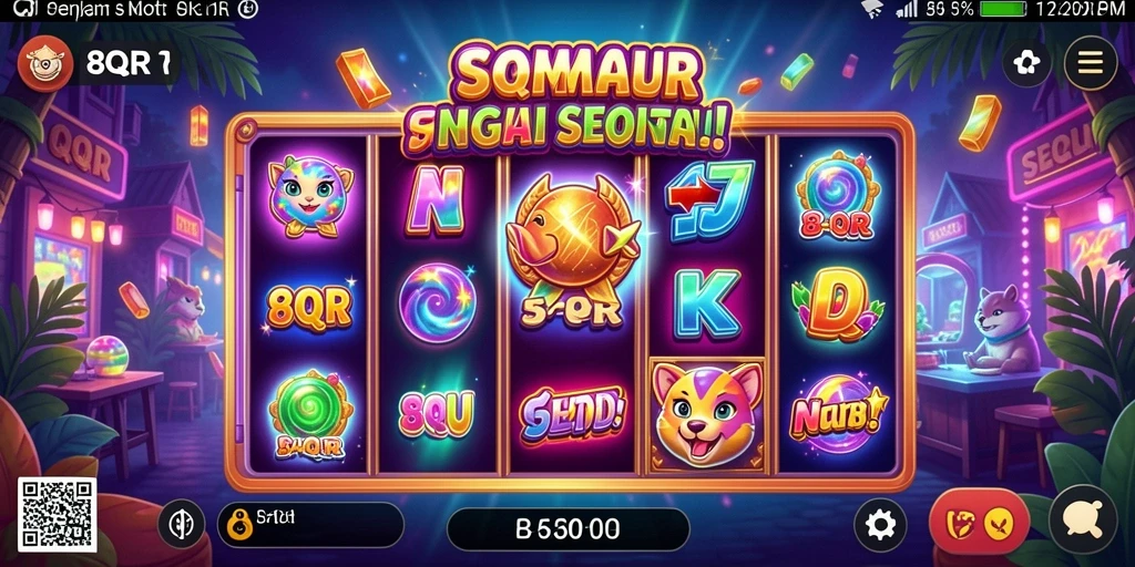 Tampilan menarik dari gameplay seru 8QR.