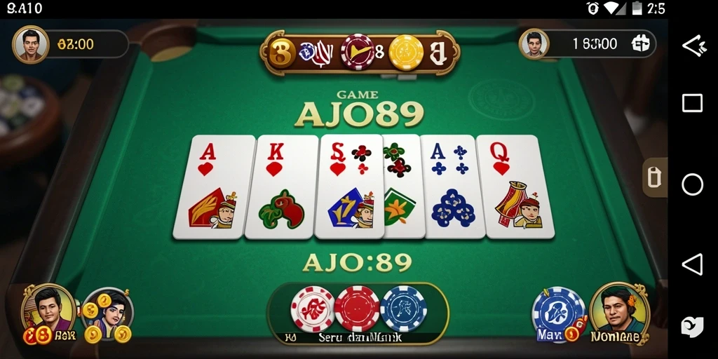 Tampilan gameplay AJO89 yang mendebarkan dan menantang.