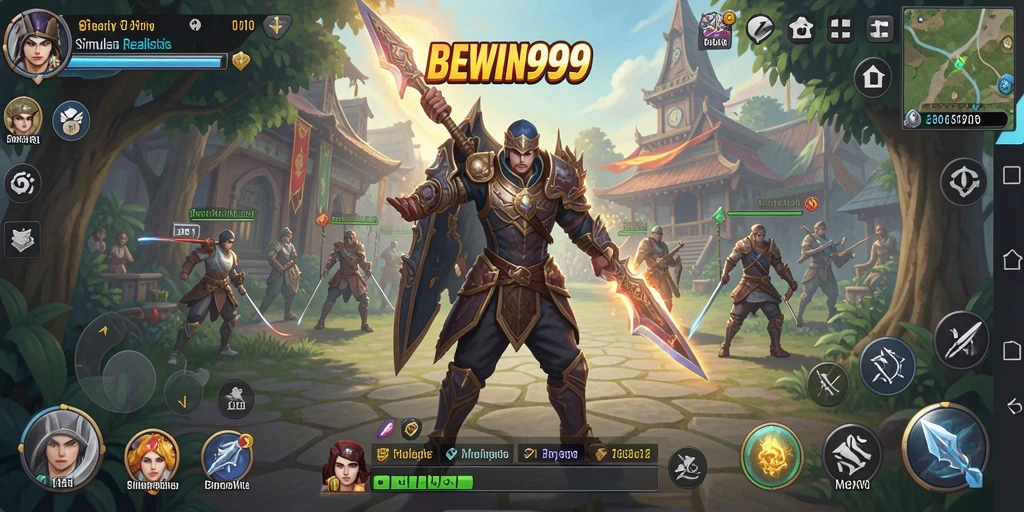 Tampilan gameplay yang menakjubkan dari BEWIN999.