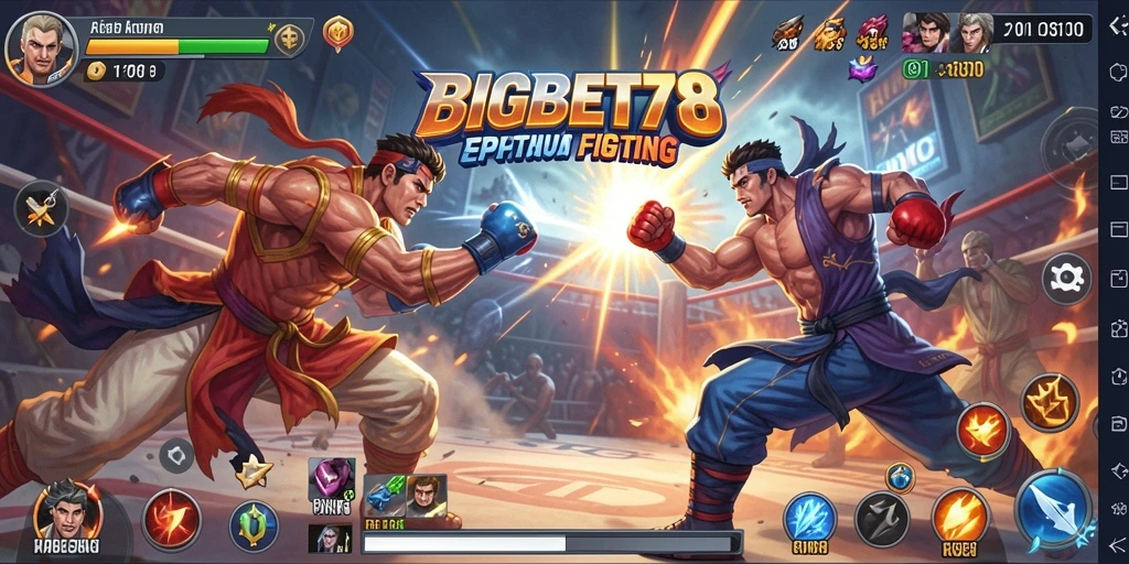Gameplay seru dalam BIGBET78 menampilkan pertarungan antara karakter yang beragam.