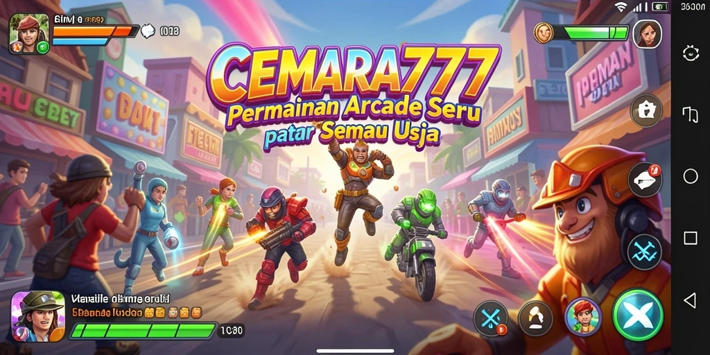 Tampilan gameplay seru dari CEMARA777 yang menantang.