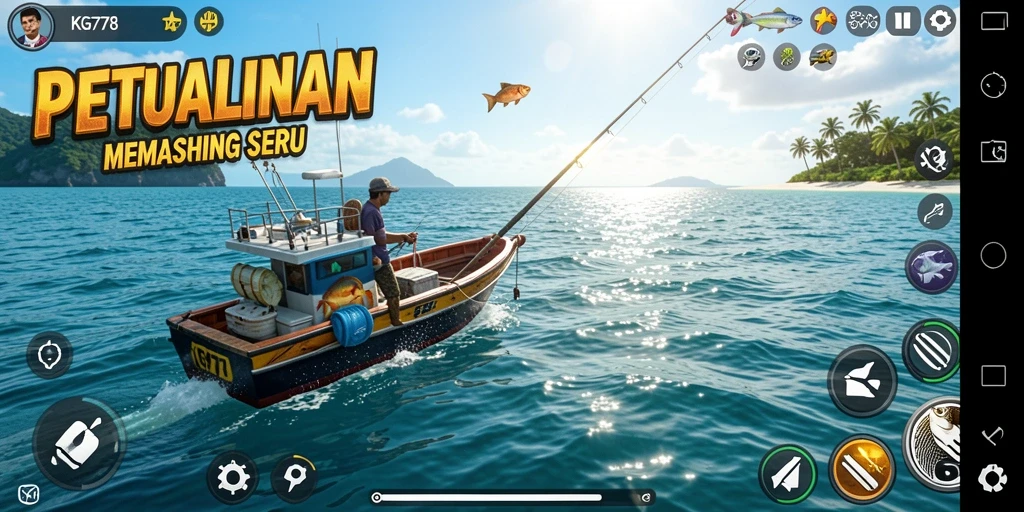 Tangkapan besar dan grafik memukau di KG778.