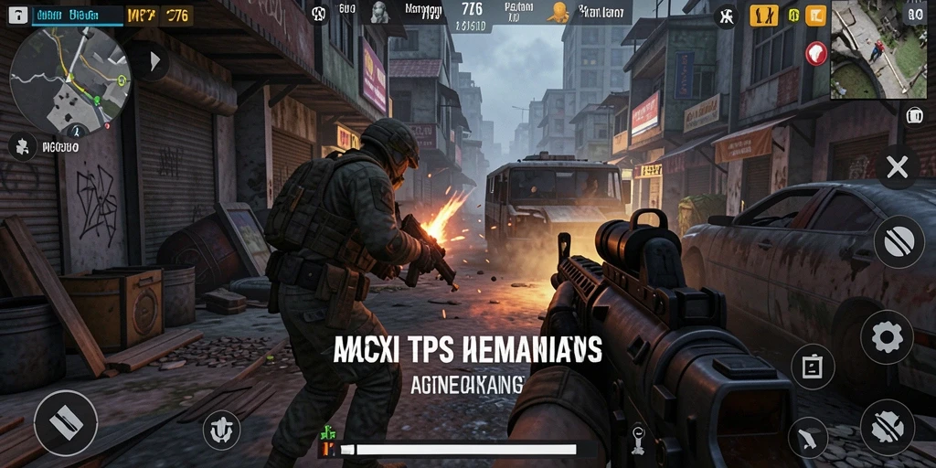 Gameplay MPO76 menampilkan aksi menegangkan dalam mode TPS.