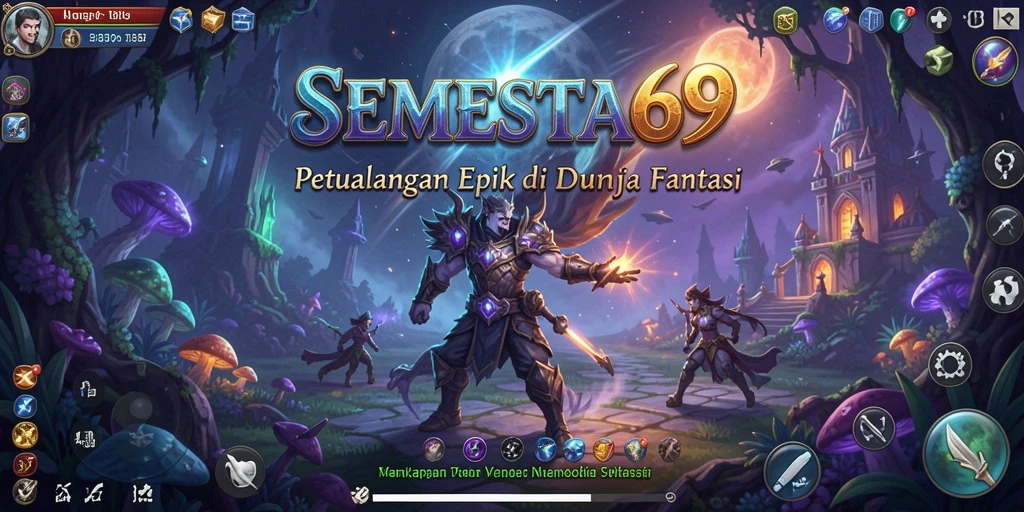 Tangkapan layar dari gameplay menampilkan aksi pertarungan RPG yang seru.