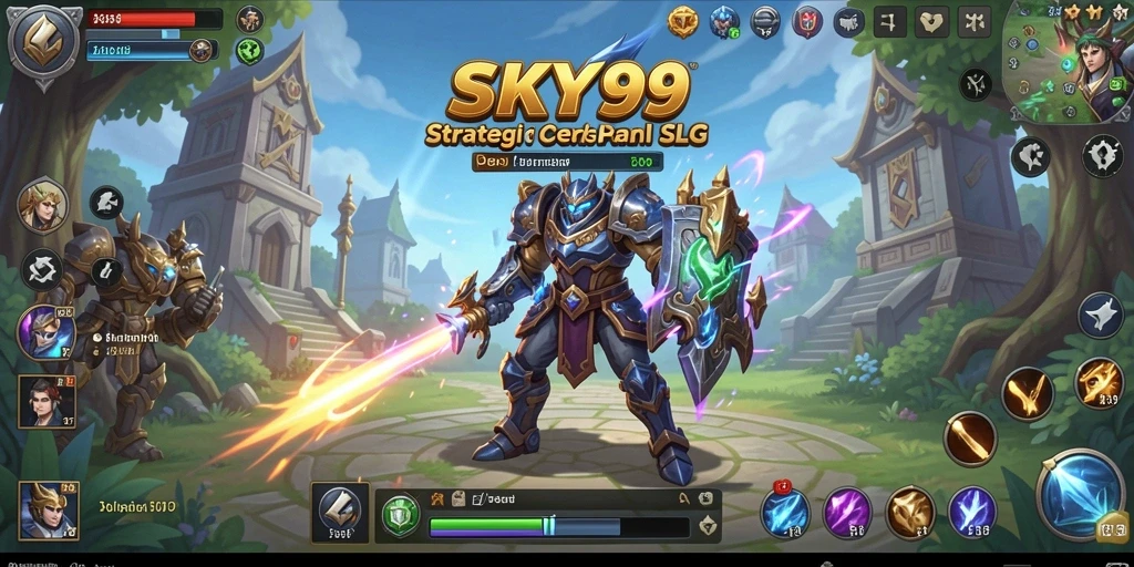 Tampilan gameplay SLG yang menawan dengan strategi mendalam.